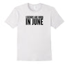 Image of Funny Birthday - Legends are made in June T-Shirt