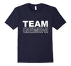 Image of Team Gemini T-Shirt Zodiac Horoscope May June Birthday
