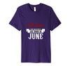 Image of Born in June Women Tshirts -Wine lovers birthday