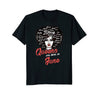 Image of Black Queens Are Born In June Birthday T-Shirt