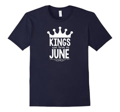 Kings are Born in June Men's Birthday T-Shirt Color Set 01