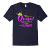 Image of My Queen Was Born in June Gold Crown Glittery Birthday Shirt