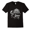 Image of Women's Queens Are Born In June T-Shirt - Birthday Tee