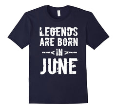 Legends Are Born In June T-Shirt, Grunge Birthday Gift