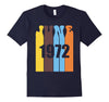 Image of Groovy Retro June 1972 Birthday T-Shirt