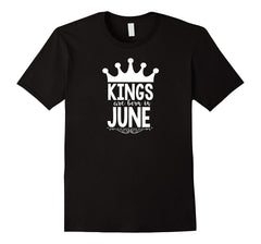 Kings are Born in June Men's Birthday T-Shirt Color Set 01