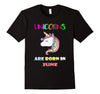 Image of Unicorns Are Born In June T-Shirt Funny Birthday Gift