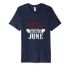 Image of Born in June Women Tshirts -Wine lovers birthday