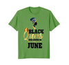 Image of Black Queens Are Born In June Shirt Birthday Nefertiti
