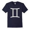 Image of Gemini Symbol T-Shirt Zodiac Horoscope May June Birthday
