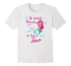 Sweetest Mermaids Are Born In June Birthday Mermaid T Shirt