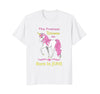 Image of Pretty Pink Unicorn Born In June Birthday Shirt