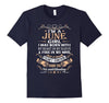 Image of I'm JUNE Girl Funny t-shirt birthday gift
