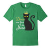 Image of June Birthday Black Cat Lover Novelty Shirt