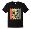 Image of Retro Vintage Gemini TShirt Zodiac May June Birthday