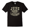 Image of 55 Years Old 55th Birthday June 1963 Birth of Legend T-Shirt