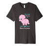 Image of Cute Pink Dinosaurs Are Born In June Birthday Shirt