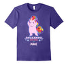 Image of Cute June Unicorn Birthday Girl Gift Rainbow Shirt