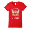 Image of Women's Women's Awesome Queens Are Born In June Birthday T-