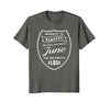 Image of June Birthday Shirt: Funny Birth Month Gifts T-Shirt