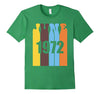 Image of Groovy Retro June 1972 Birthday T-Shirt