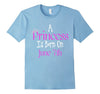 Image of A Princess Is Born On June 7th Funny Birthday T-Shirt