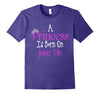 Image of A Princess Is Born On June 7th Funny Birthday T-Shirt