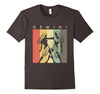 Image of Retro Vintage Gemini TShirt Zodiac May June Birthday