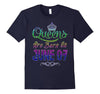 Image of Queens Are Born On June 07 Birthday TShirt
