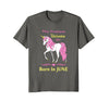 Image of Pretty Pink Unicorn Born In June Birthday Shirt