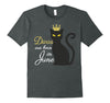 Image of June Birthday Black Cat Lover Novelty Shirt