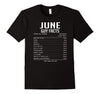 Image of June guy facts birthday T-shirt