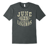 Image of 55 Years Old 55th Birthday June 1963 Birth of Legend T-Shirt