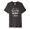 Image of Birthday T-shirt Queens Are Born In June Tee