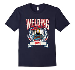 Welding Legends Are Born In June Welding Birthday T Shirt