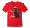 Image of June Birthday Black Cat Lover Novelty Shirt