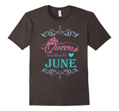 Cool Women's birthday queens are born in june tshirt