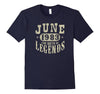 Image of 35 Years Old 35th Birthday June 1983 Birth of Legend T-Shirt