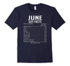 Image of June guy facts birthday T-shirt
