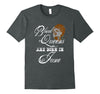 Image of June Birthday T-shirt Black Queens are Born in June Tee