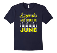 Legends Are Born June Happy Birthday t-shirt (Gemini Cancer)