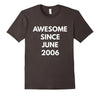 Image of Awesome Since June 2006 t-shirt - June Birthdays