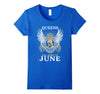 Image of Women's Women's Awesome Queens Are Born In June Birthday T-