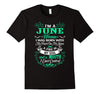 Image of Funny Birthday T-Shirt For Women/Mom. I'm A June Women