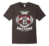 Image of Birthday gift: June 1972, 45 years of being awesome T-shirt