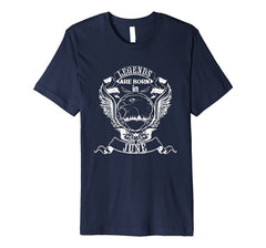 Legends are born in June t-shirt Birthday gift tee