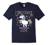 Image of Unicorns Are Born In June T Shirt | Birthday Gift Idea