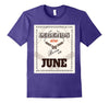 Image of Legends Are Born In June T-Shirt Funny Birthday Bday Gift