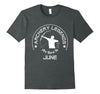Image of Funny T Shirt Archery Born In June - Birthday Gift