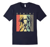Image of Retro Vintage Gemini TShirt Zodiac May June Birthday